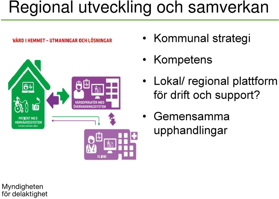 Lokal/ regional plattform för