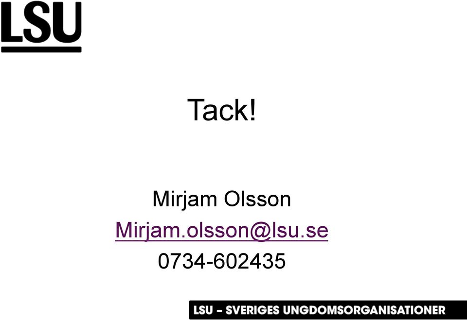 Mirjam.