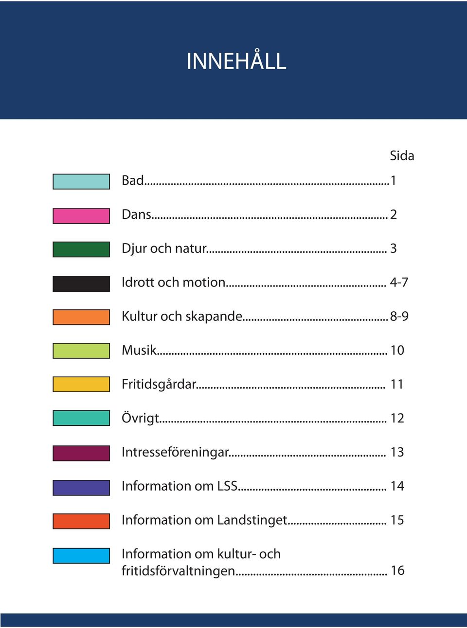 .. 12 Intresseföreningar... Information om LSS.