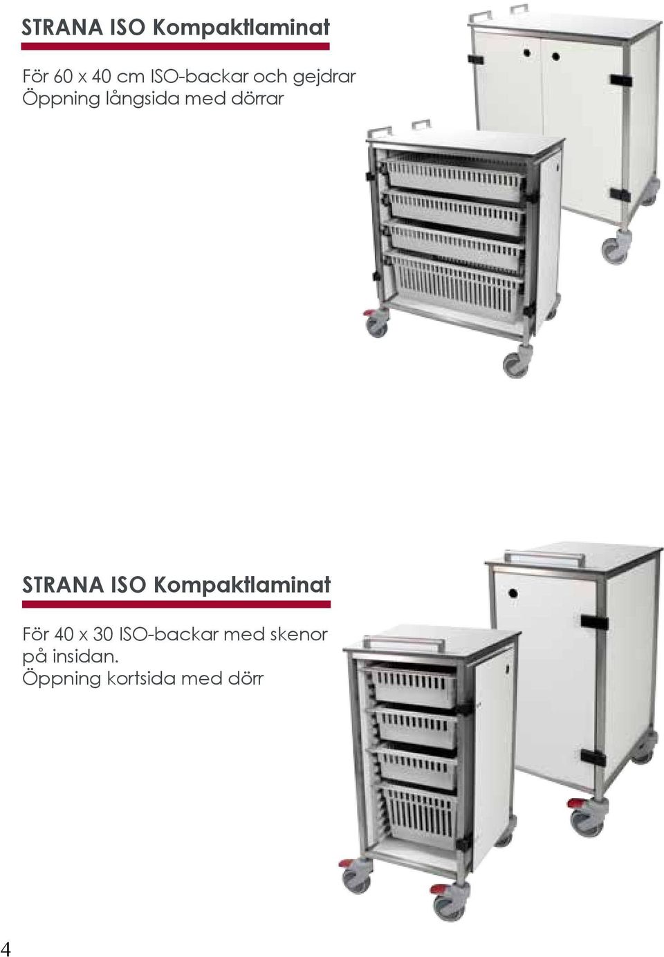 dörrar STRANA ISO Kompaktlaminat För 40 x 30