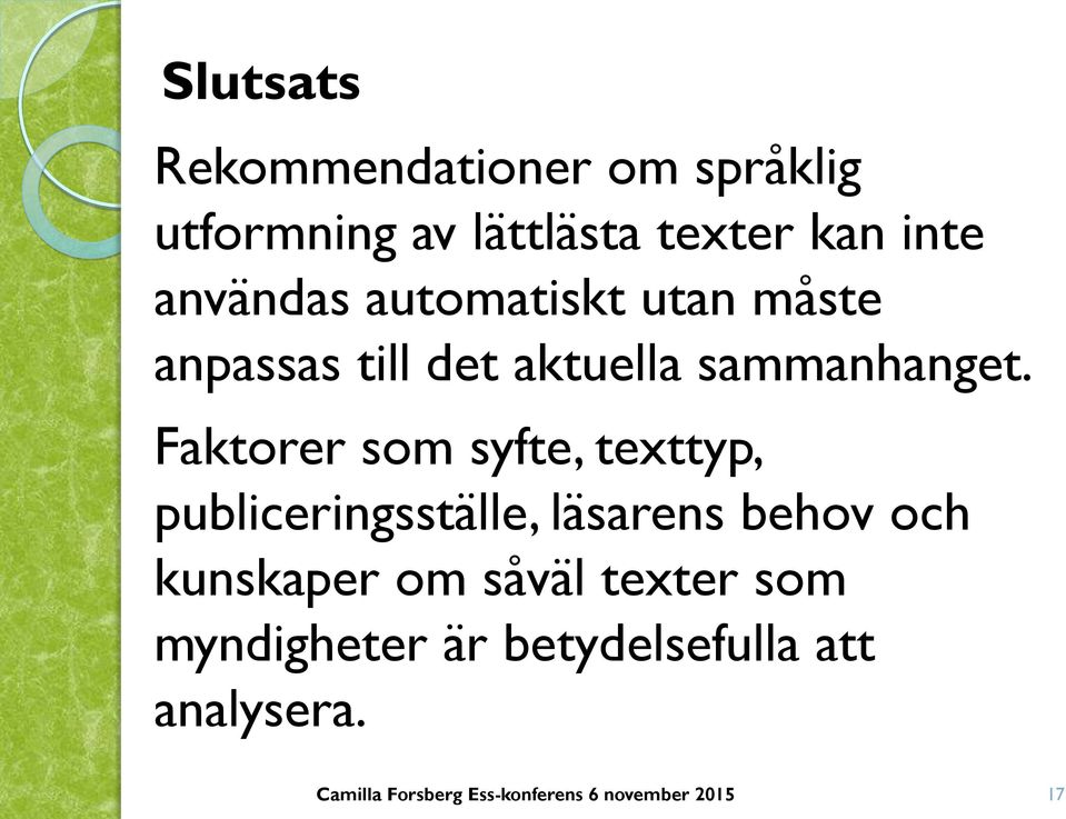 sammanhanget.