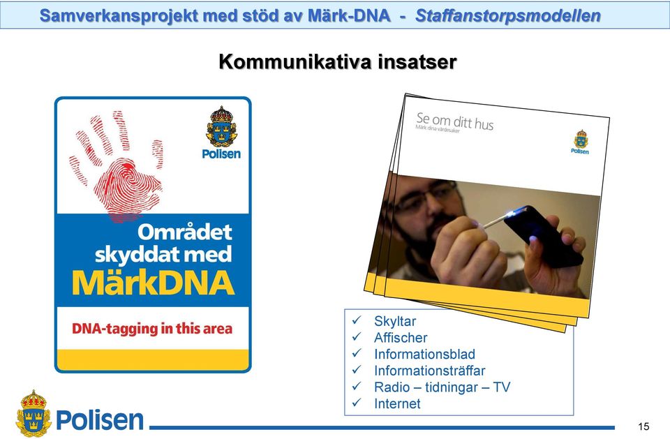 insatser Skyltar Affischer