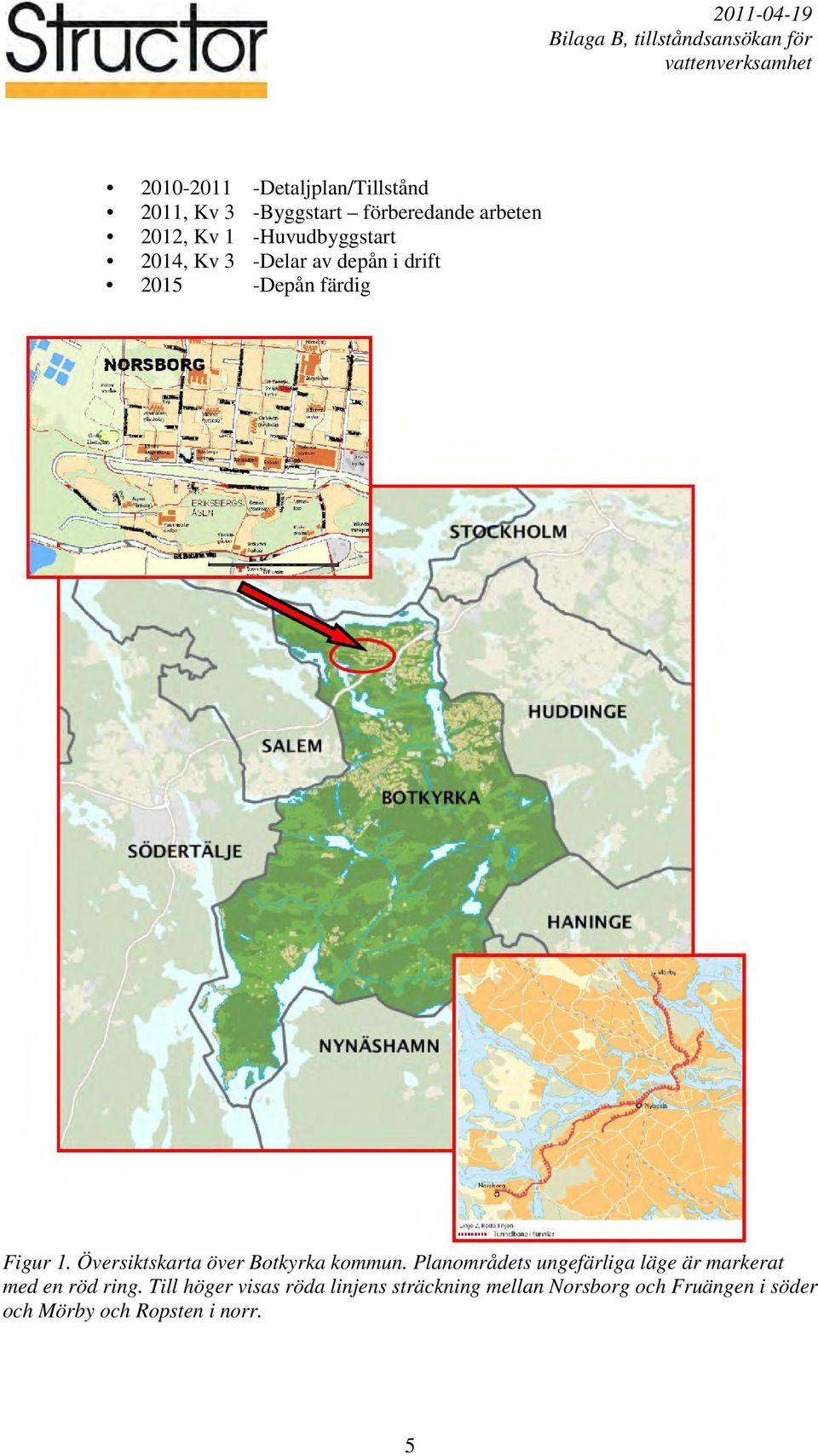 Översiktskarta över Botkyrka kommun.
