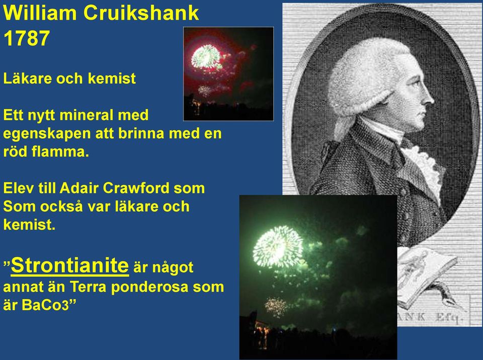 Elev till Adair Crawford som Som också var läkare och