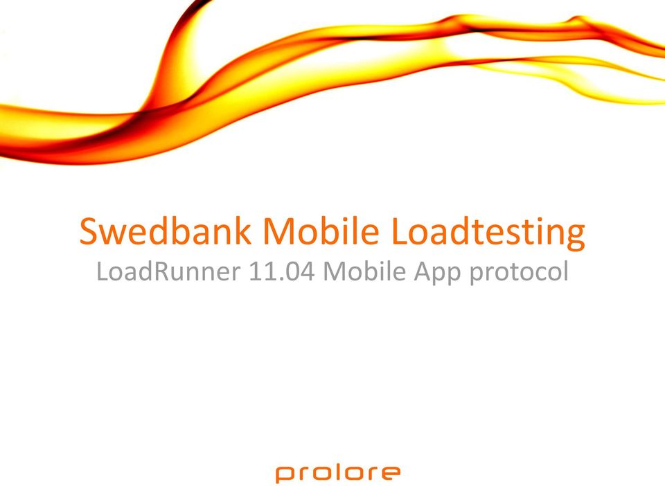 LoadRunner 11.