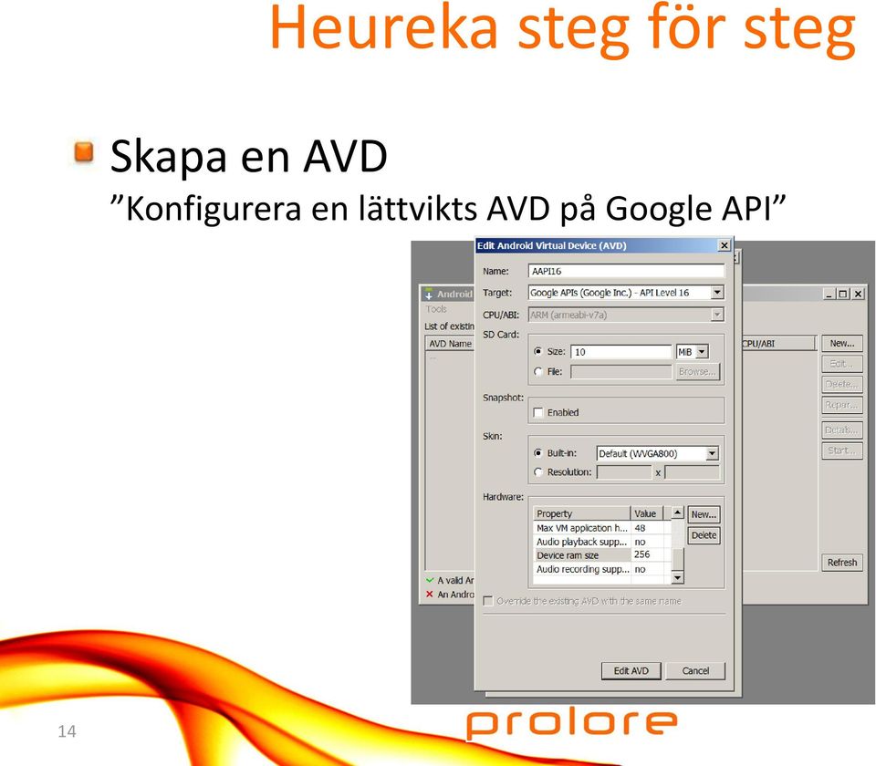 lättvikts AVD