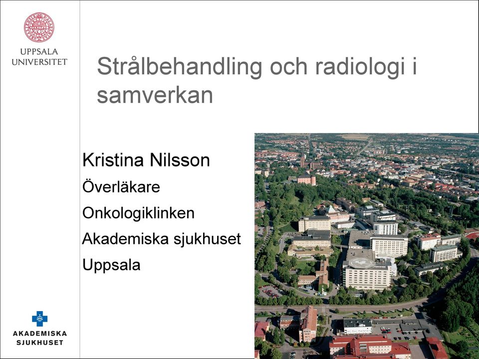 Kristina Nilsson Överläkare