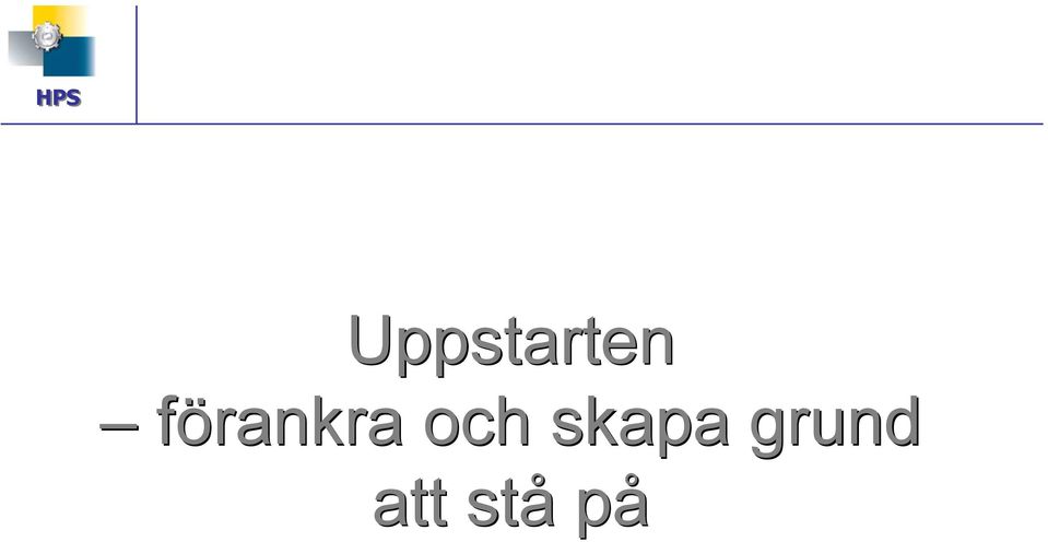 och skapa