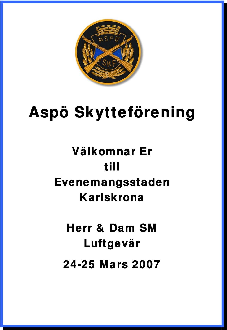 Evenemangsstaden