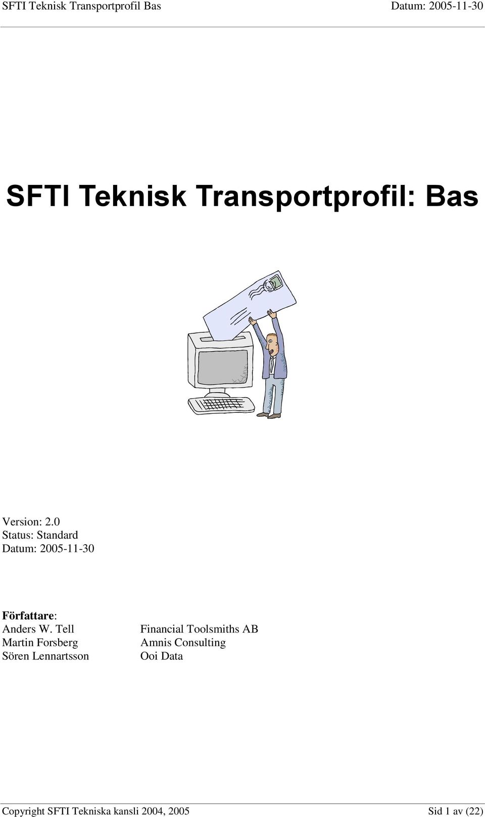 Tell Martin Forsberg Sören Lennartsson Financial Toolsmiths