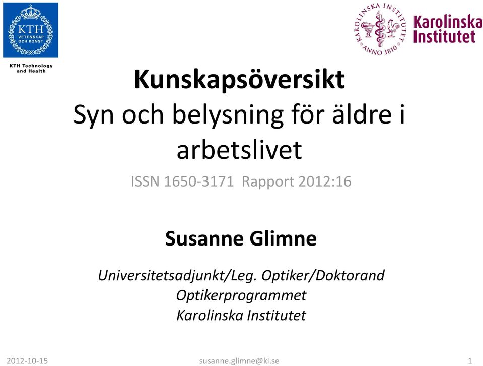 Glimne Universitetsadjunkt/Leg.