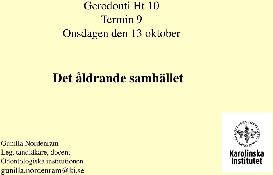 Nordenram Leg.