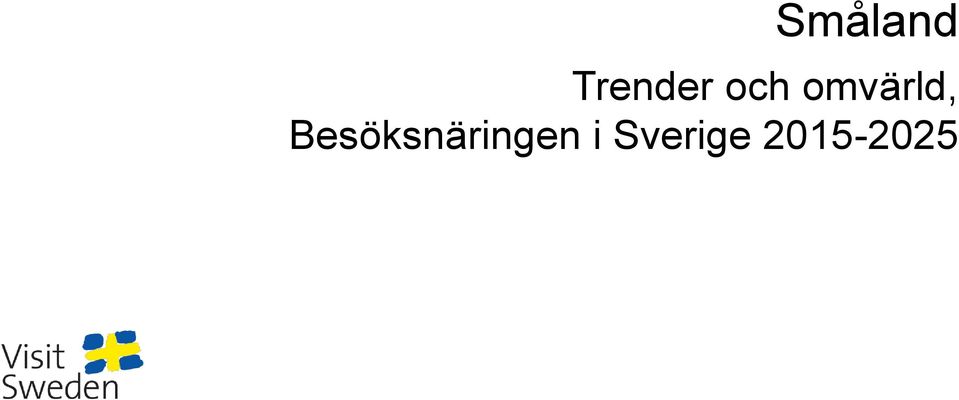 Besöksnäringen