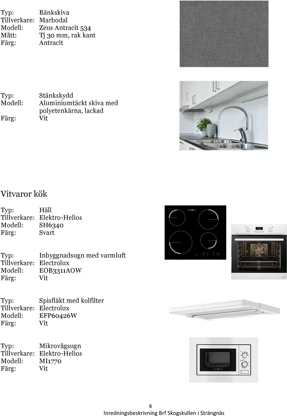 Svart Inbyggnadsugn med varmluft Tillverkare: Electrolux EOB3311AOW