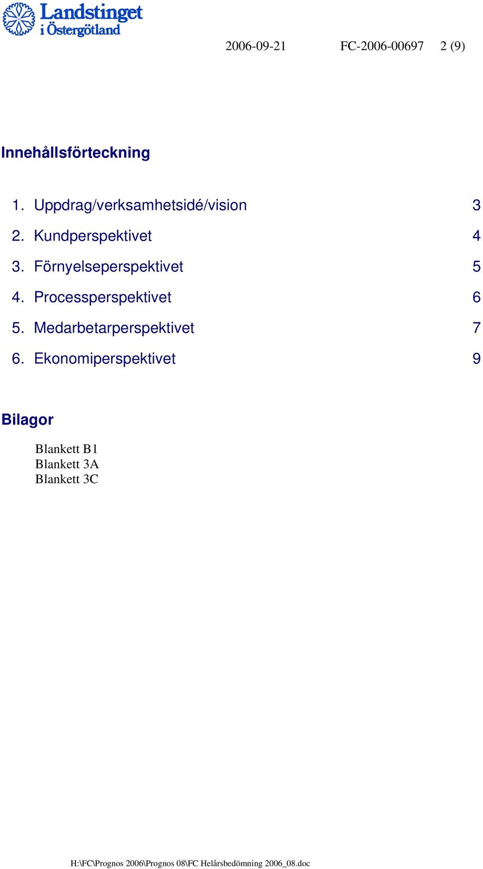 Förnyelseperspektivet 5 4. Processperspektivet 6 5.