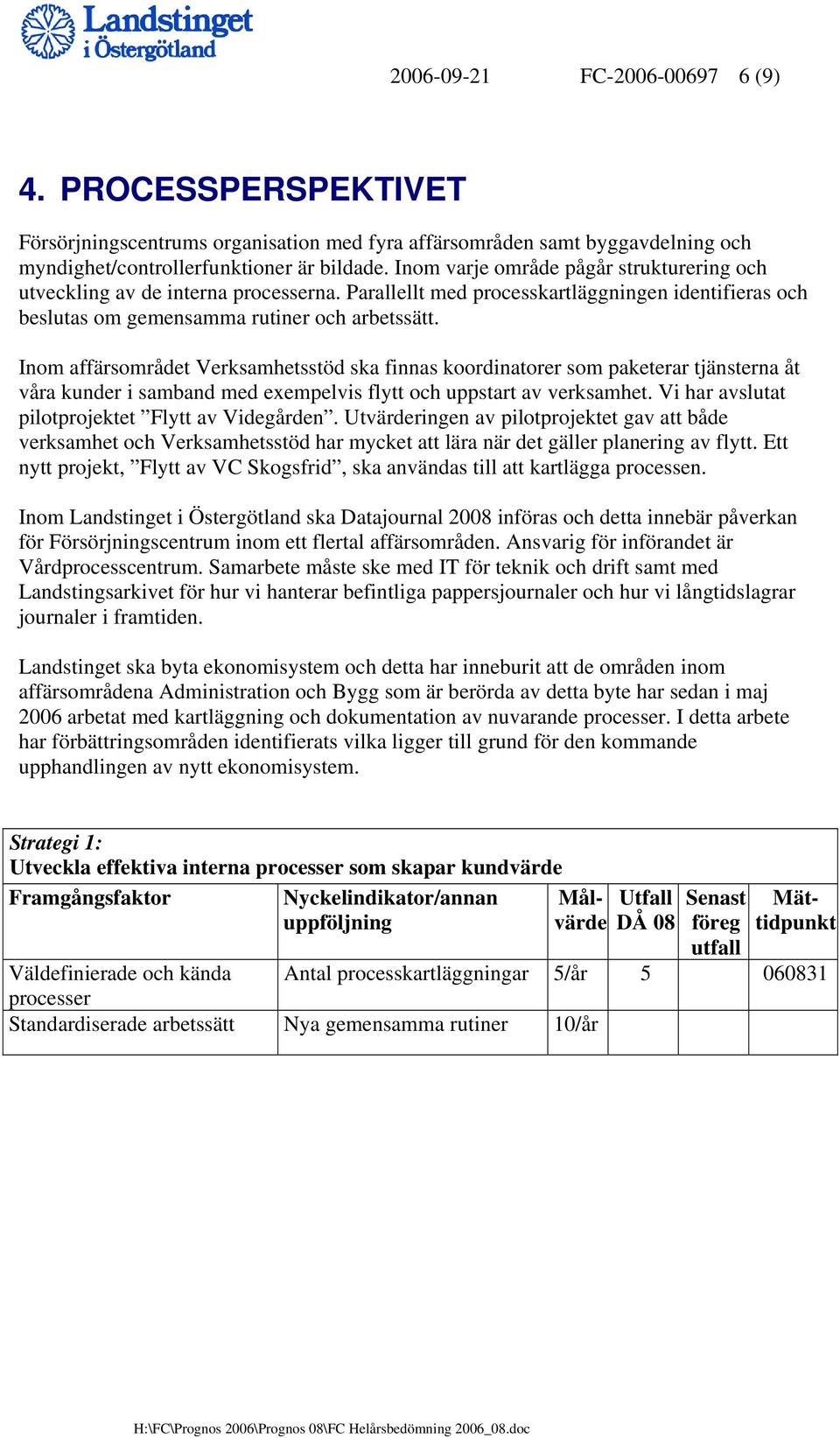 Inom affärsområdet Verksamhetsstöd ska finnas koordinatorer som paketerar tjänsterna åt våra kunder i samband med exempelvis flytt och uppstart av verksamhet.