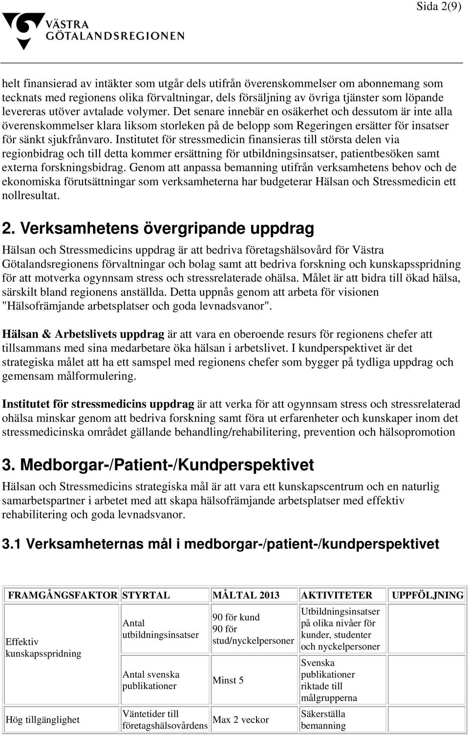 Institutet för stressmedicin finansieras till största delen via regionbidrag och till detta kommer ersättning för utbildningsinsatser, patientbesöken samt externa forskningsbidrag.