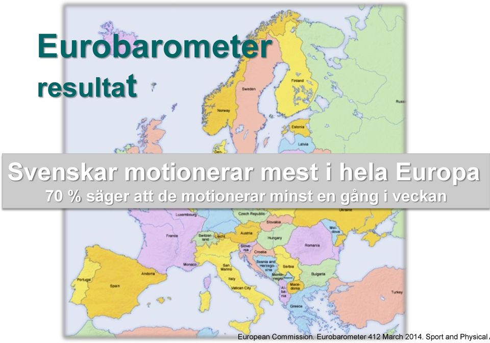 motionerar minst en gång i veckan European