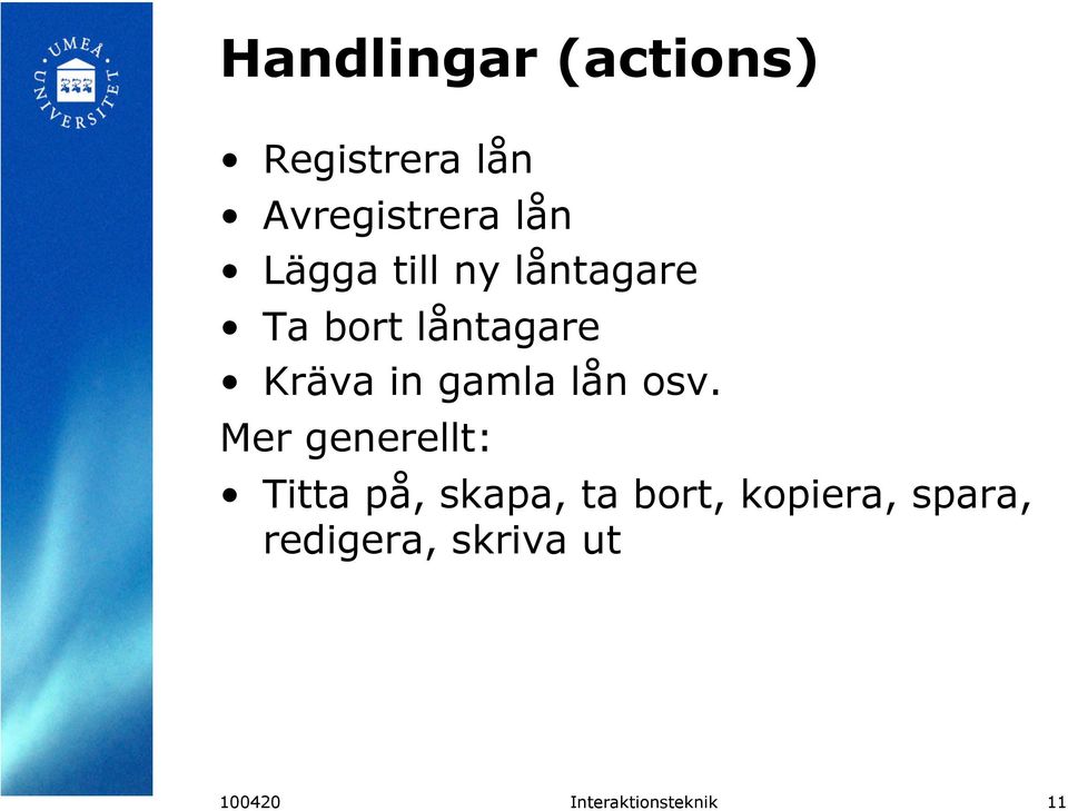 gamla lån osv.