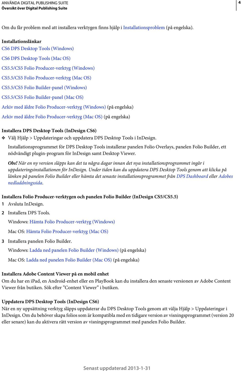 5/CS5 Folio Builder-panel (Windows) CS5.