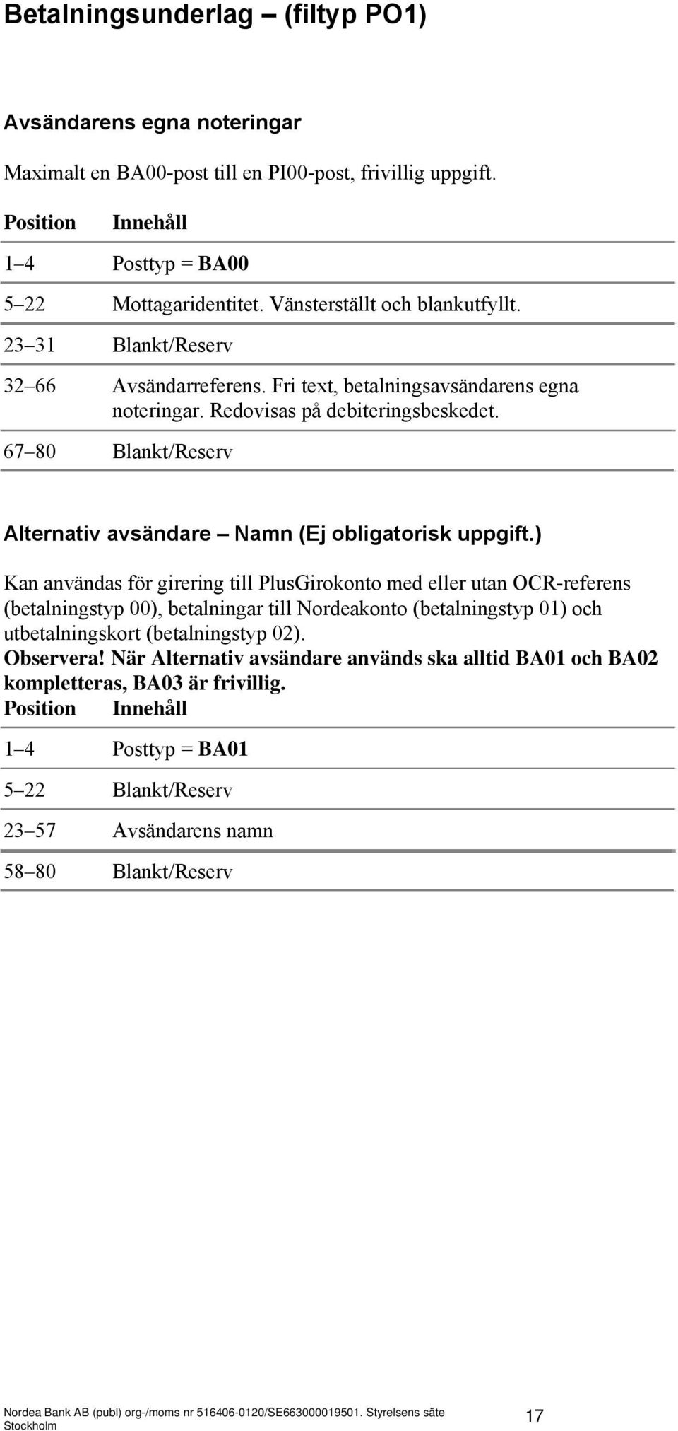 67 80 Blankt/Reserv Alternativ avsändare Namn (Ej obligatorisk uppgift.