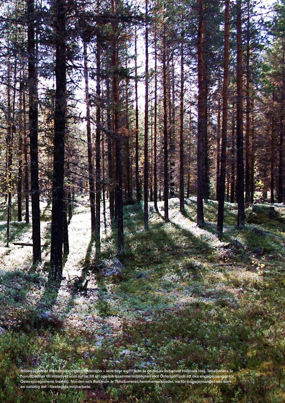Östersjön och att öka engagemanget för Östersjöregionens framtid.