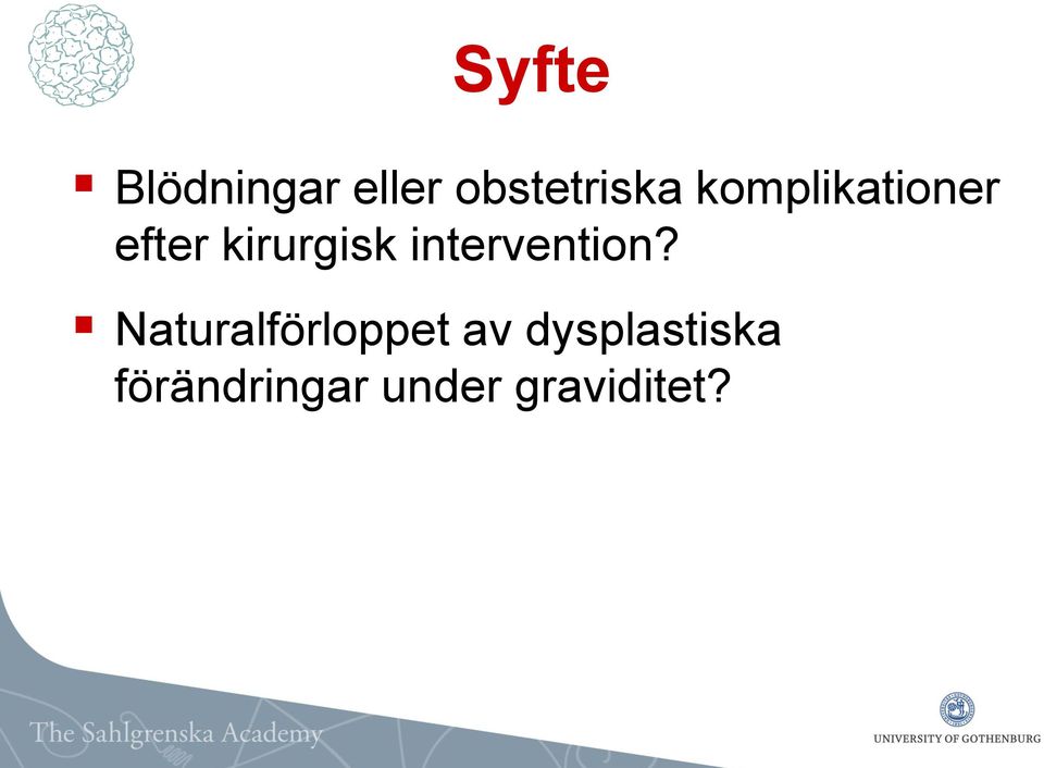 intervention?
