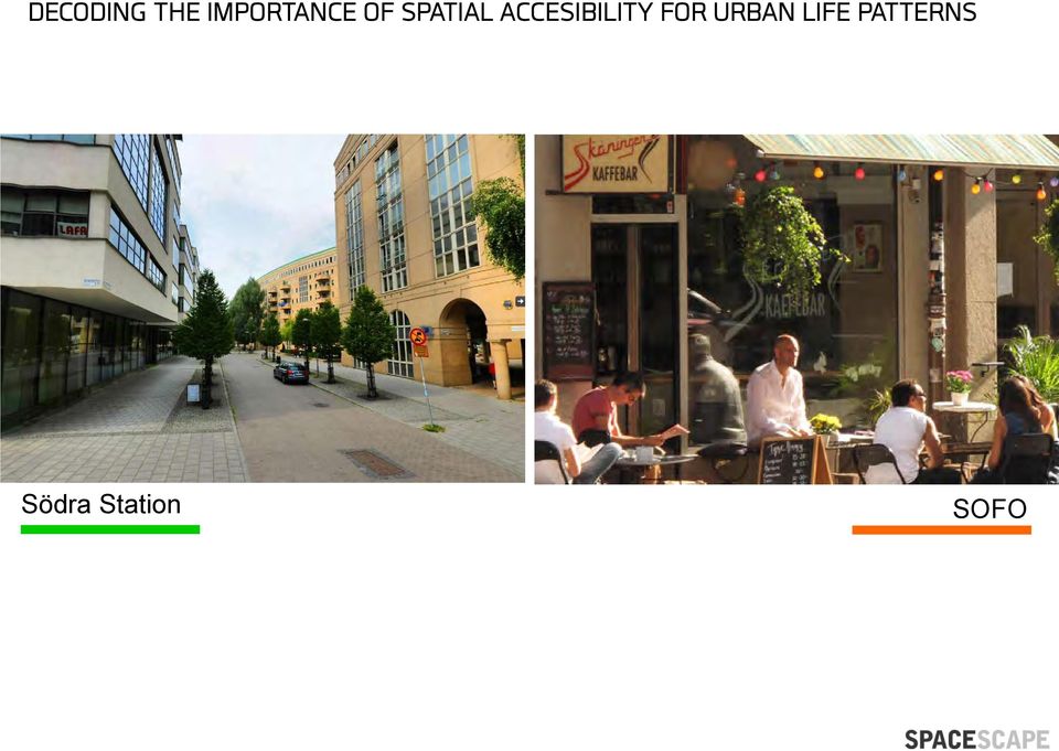 ACCESIBILITY FOR URBAN