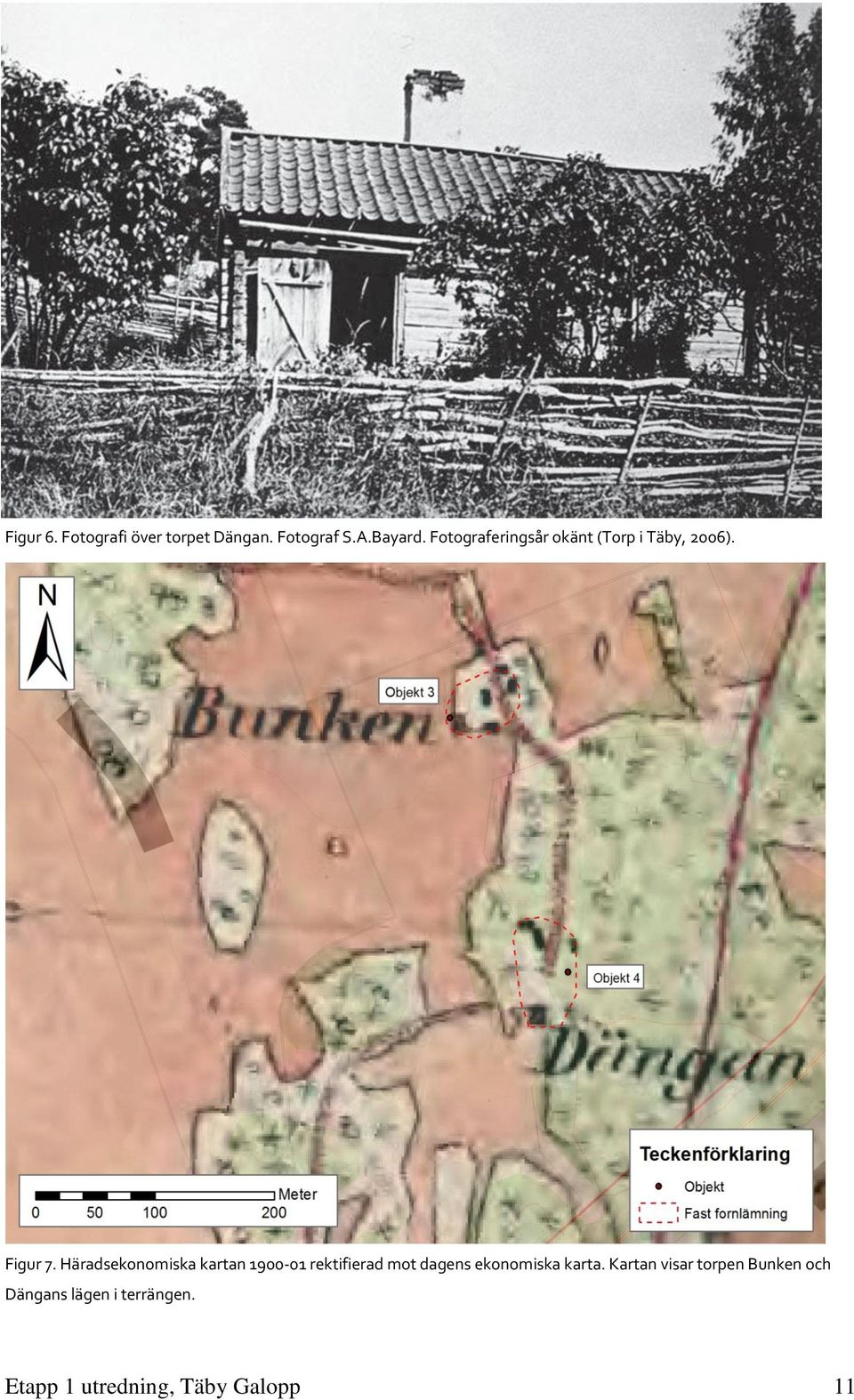 Häradsekonomiska kartan 1900-01 rektifierad mot dagens ekonomiska