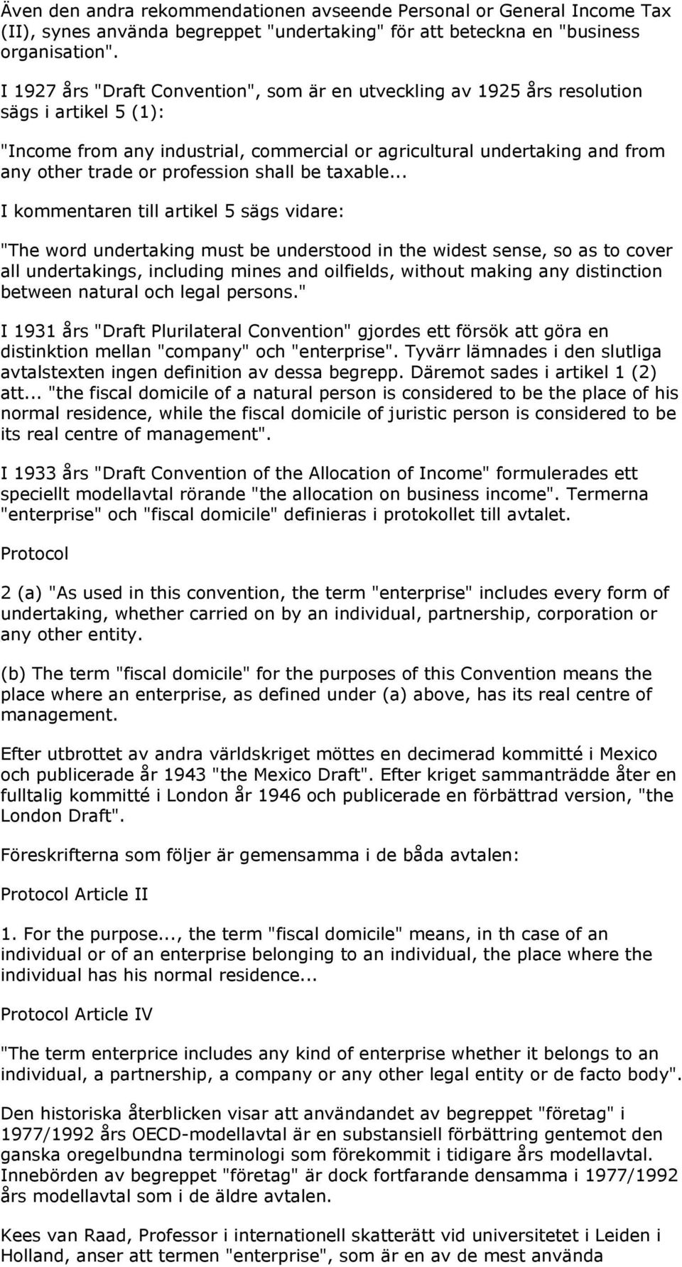 profession shall be taxable.