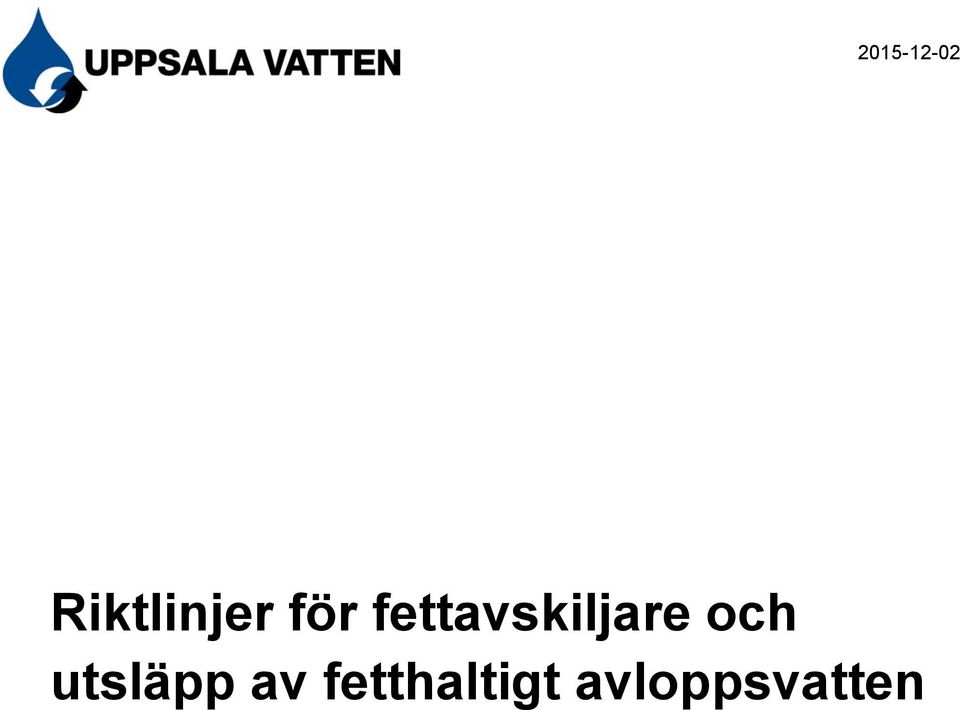 och utsläpp av