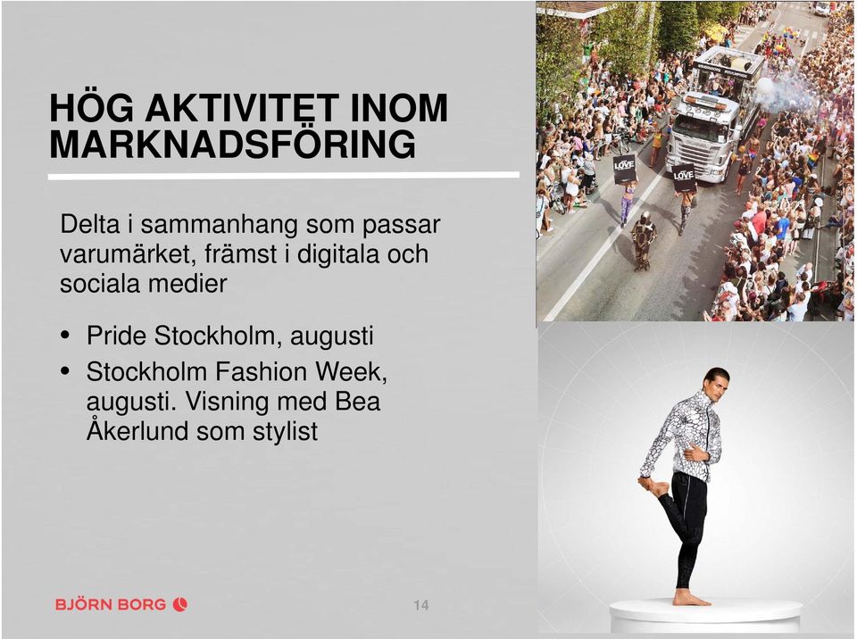 medier Pride Stockholm, augusti Stockholm Fashion