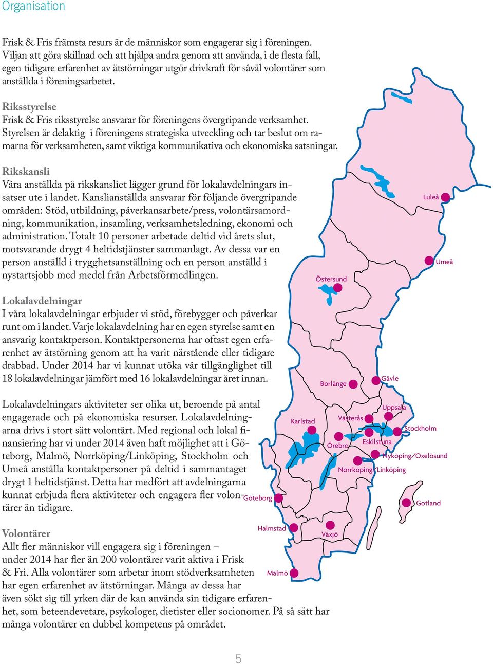 Riksstyrelse Frisk & Fris riksstyrelse ansvarar för föreningens övergripande verksamhet.