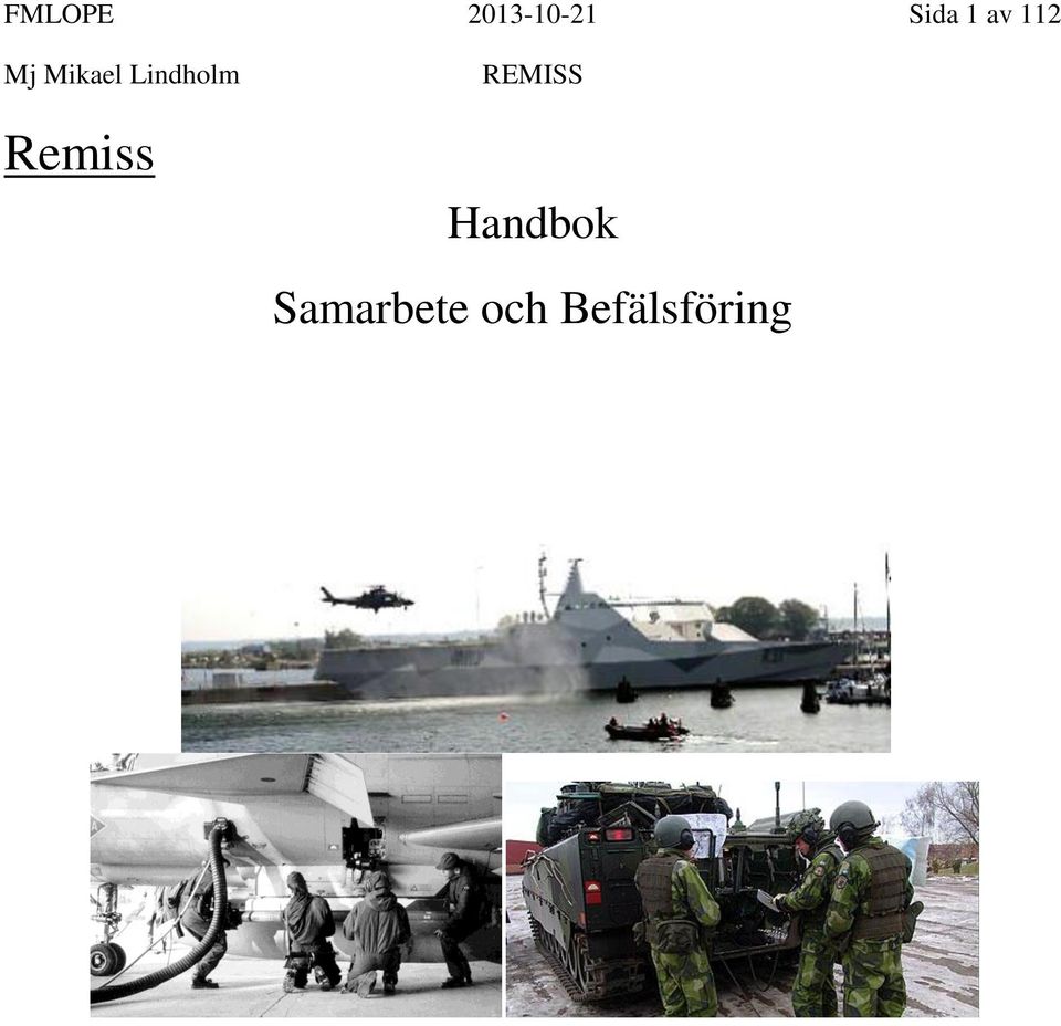 Remiss Handbok