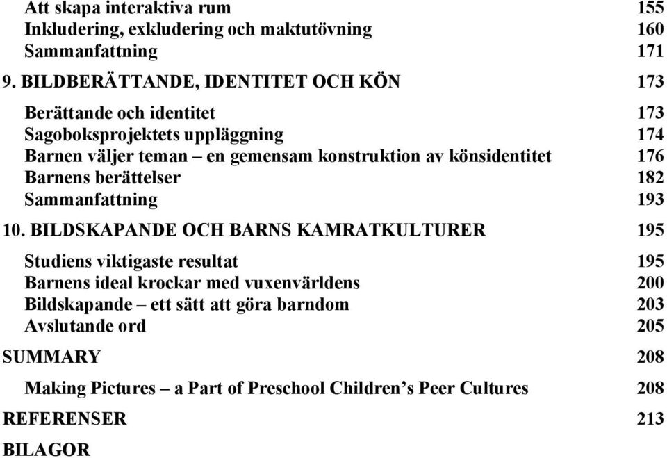 könsidentitet Barnens berättelser Sammanfattning 10.