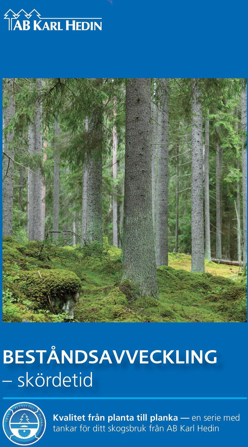 planka en serie med tankar för