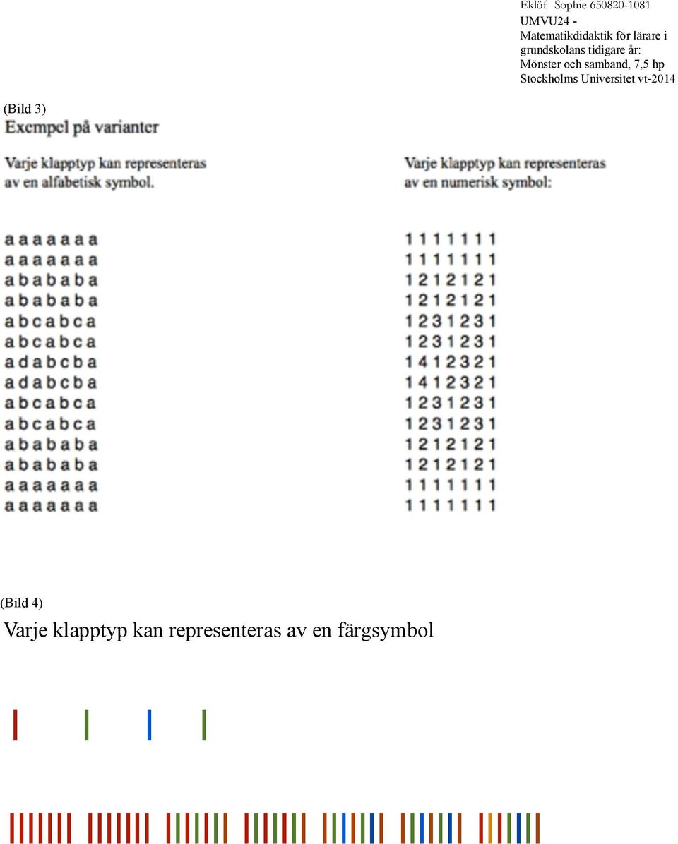representeras av en färgsymbol l l l l
