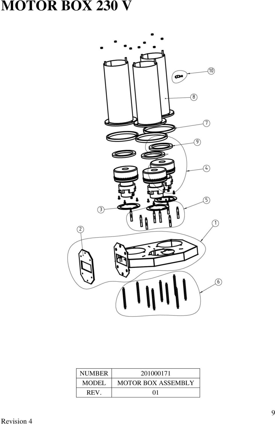 MODEL MOTOR BOX