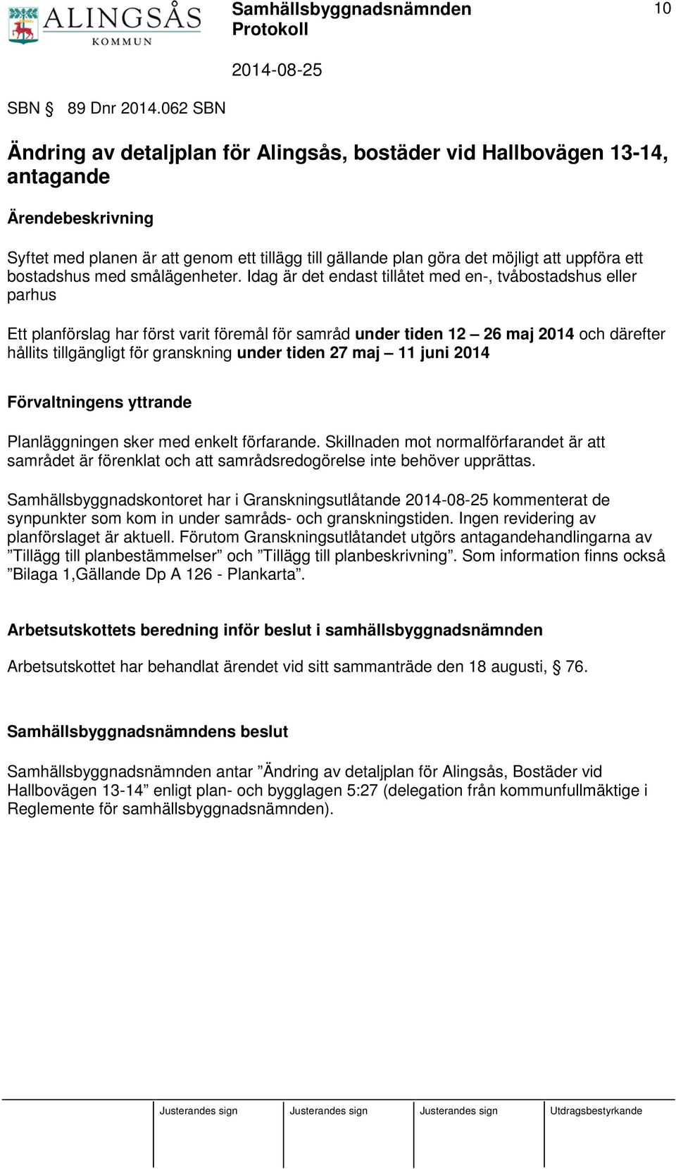 bostadshus med smålägenheter.