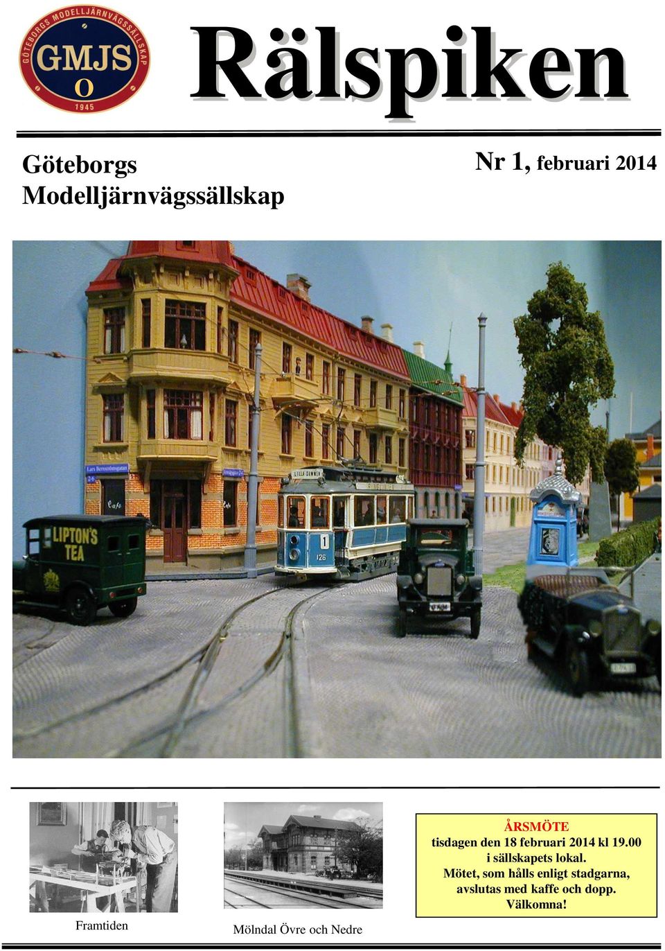18 februari 2014 kl 19.00 i sällskapets lokal.