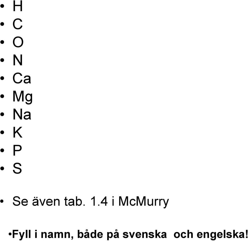 4 i McMurry Fyll i