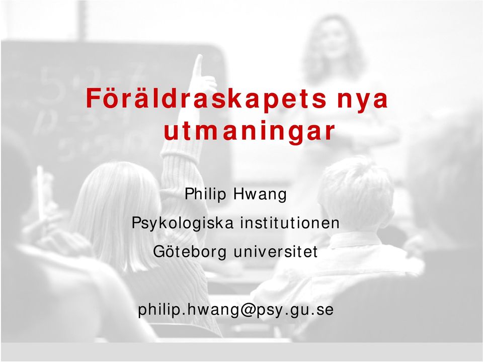 Psykologiska institutionen