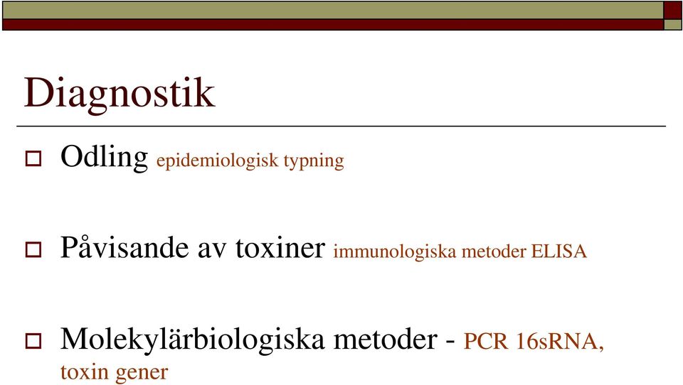 immunologiska metoder ELISA