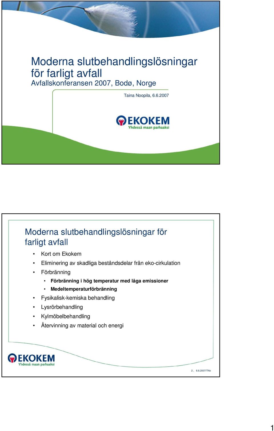 från eko-cirkulation Förbränning Förbränning i hög temperatur med låga emissioner Medeltemperaturförbränning