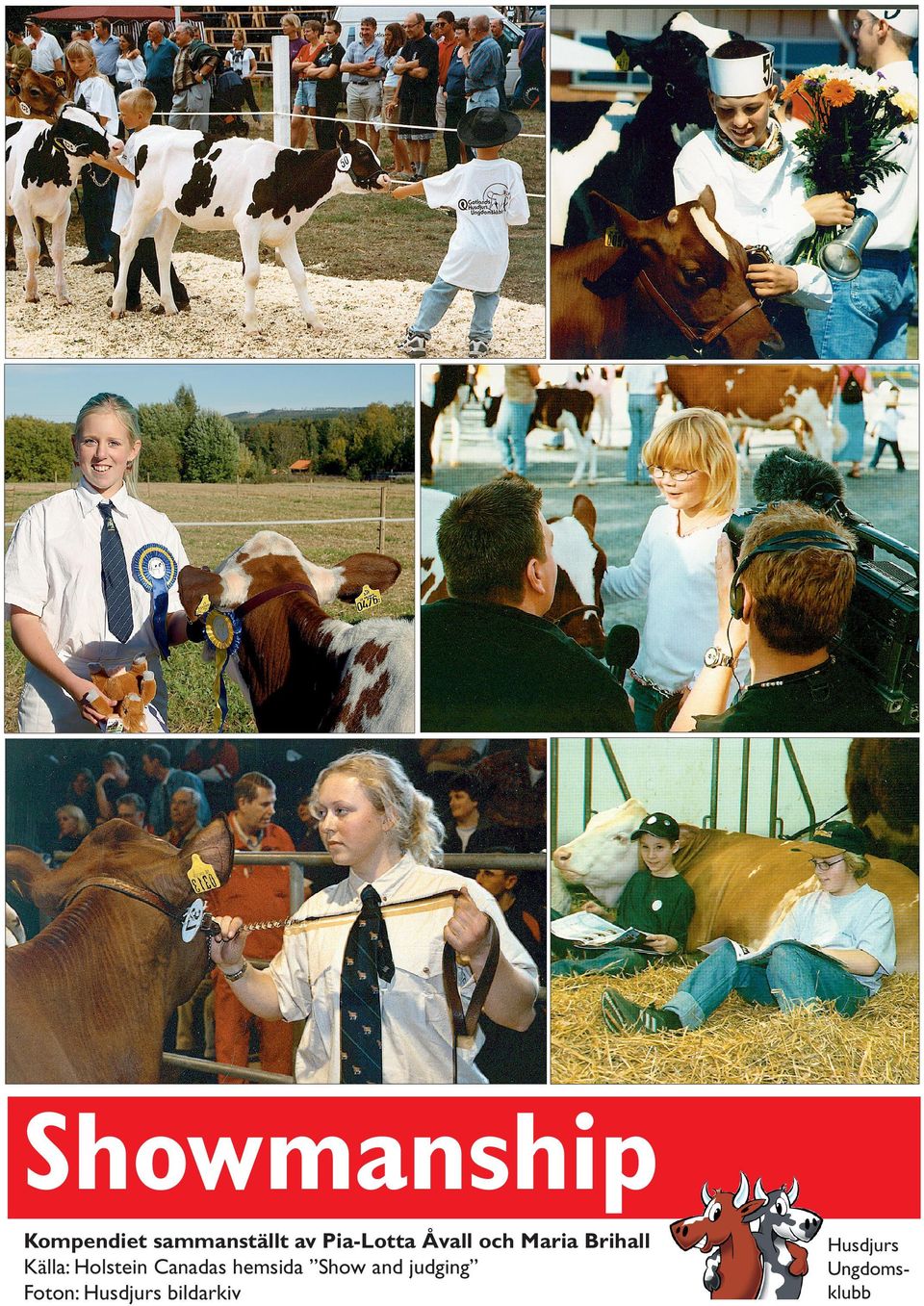 Holstein Canadas hemsida Show and judging