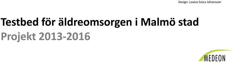 äldreomsorgen i Malmö