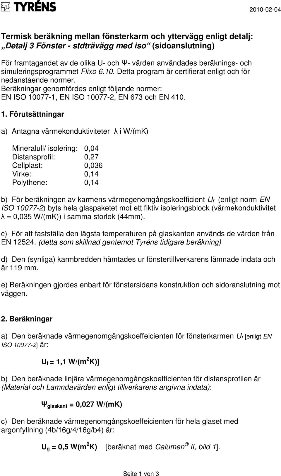 077-1, EN ISO 10