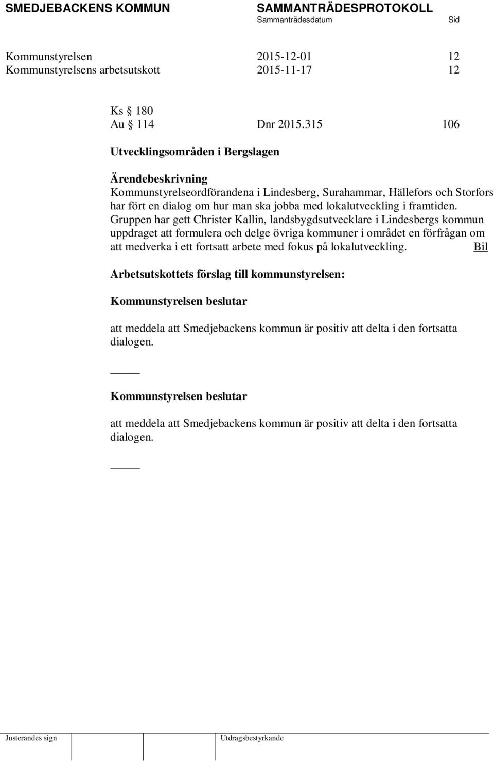 lokalutveckling i framtiden.
