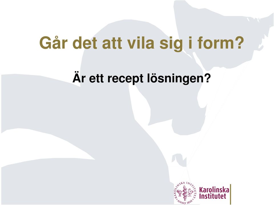 lösningen?