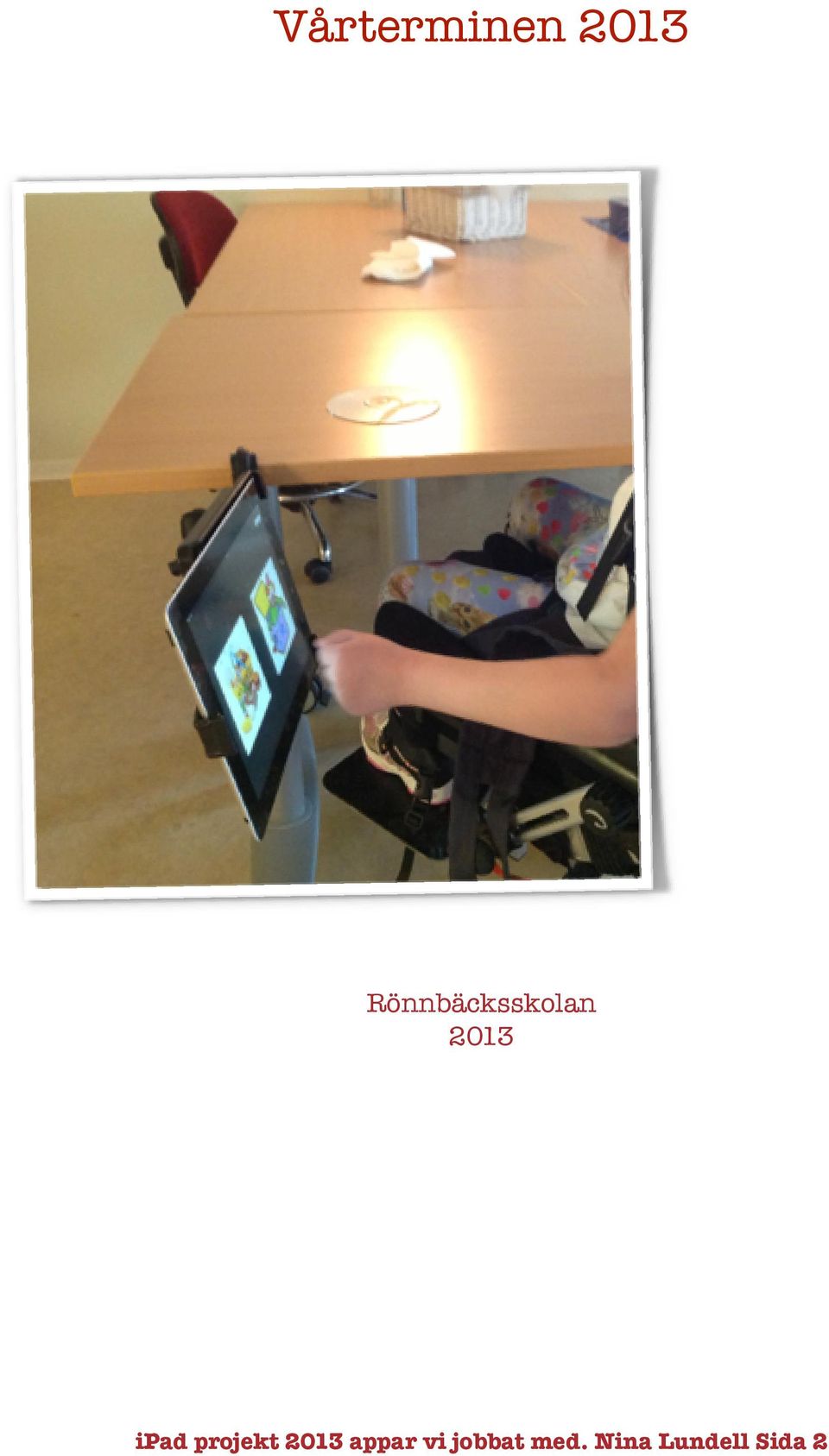 ipad projekt 2013 appar